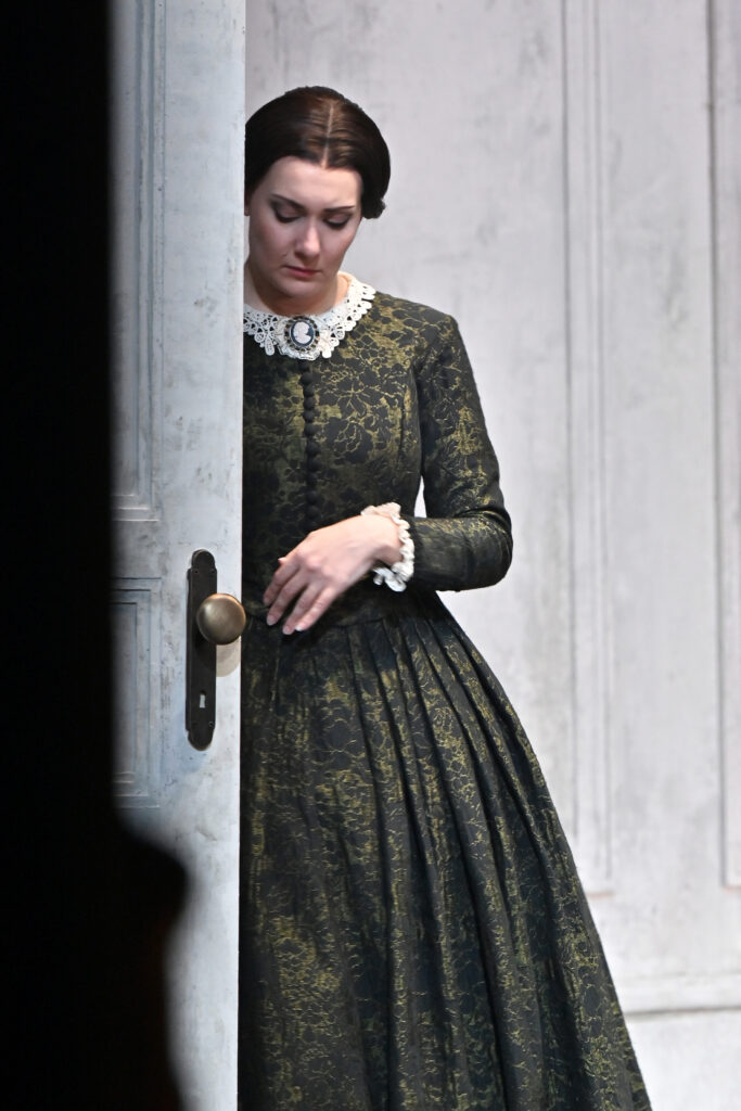 Mariangela Marini as Clotilde/Norma in Parma