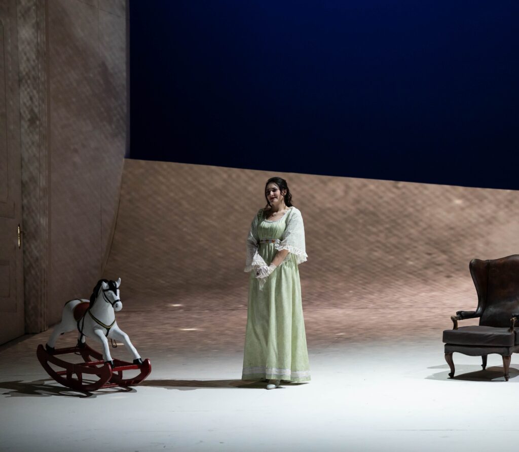 Mariangela Marini as Charlotte/Werther at Teatro Sociale di Como