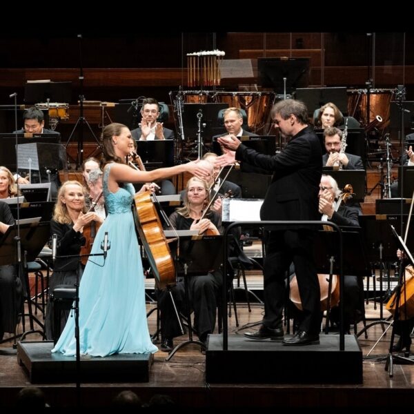 Sandra Lied Haga with Oslo Philharmonic Orchestra in 2021