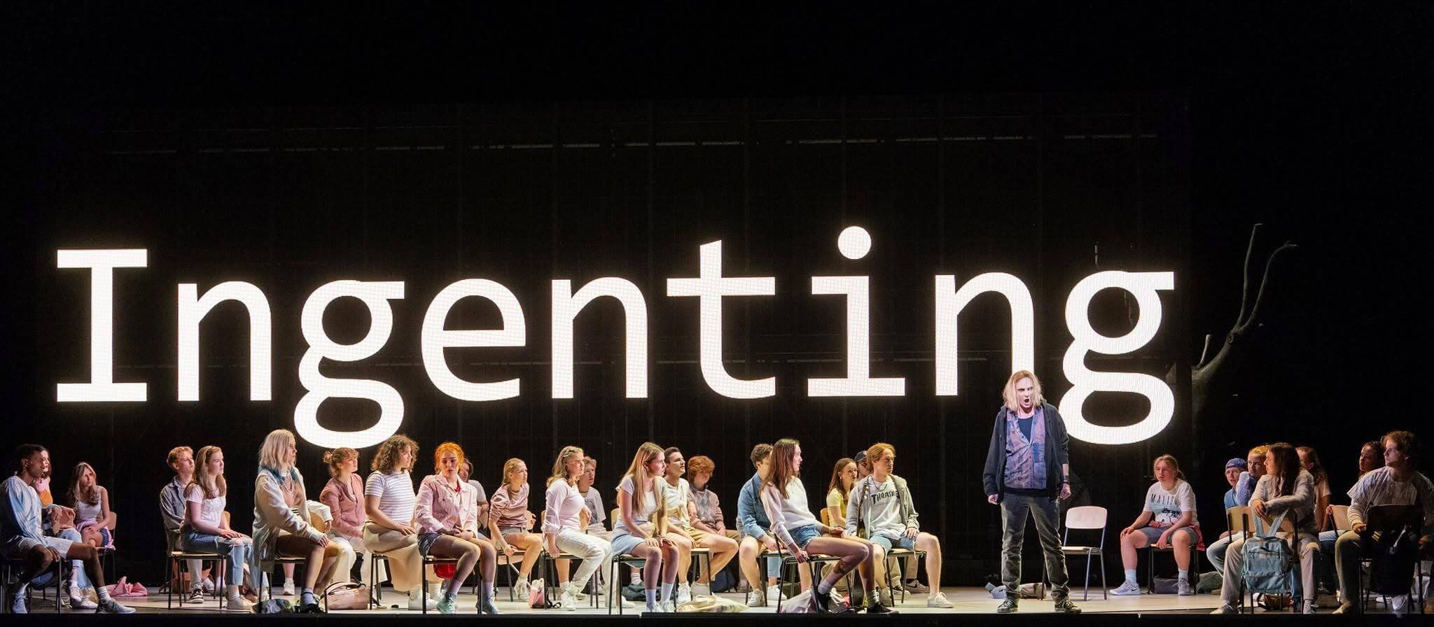 Simen Bredesen as Pierre in 'Nothing' at the Norwegian Opera and Ballet (2023)