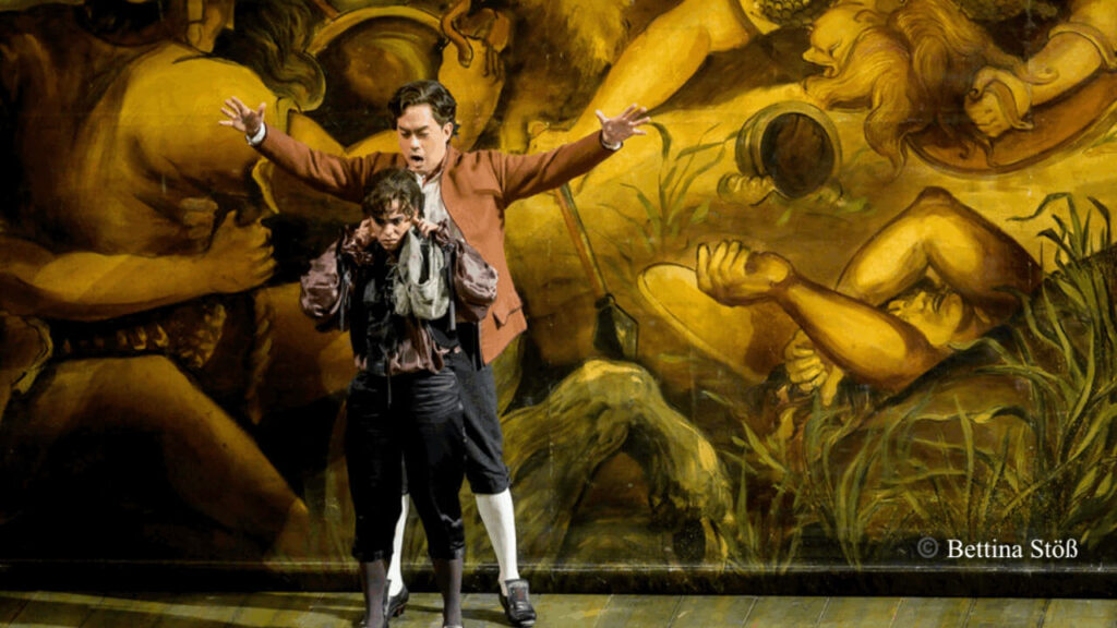 Byung Gil Kim as Figaro in 'Le nozze di Figaro' at the Deutsche Oper Berlin (2024)