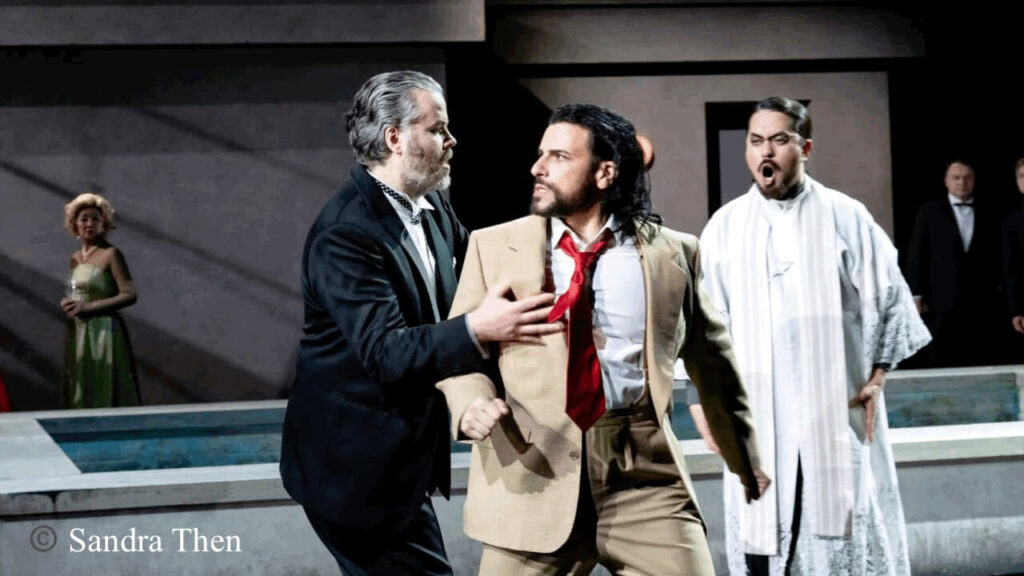 Byung Gil Kim as Raimondo in 'Lucia di Lammermoor' at Oper Köln (2025)