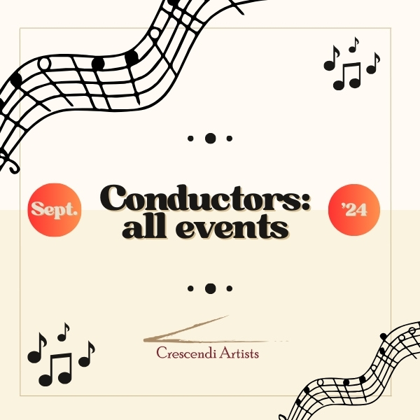 All events in September 2024: Conductors