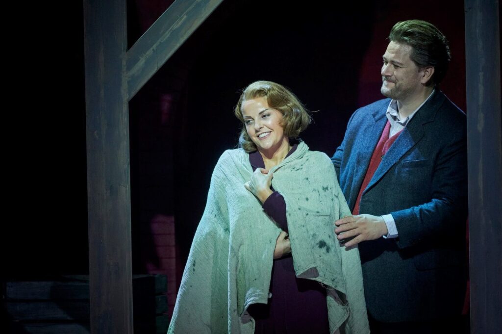 Soprano Celine Byrne as Mimi in La Bohème at the Irish National Opera