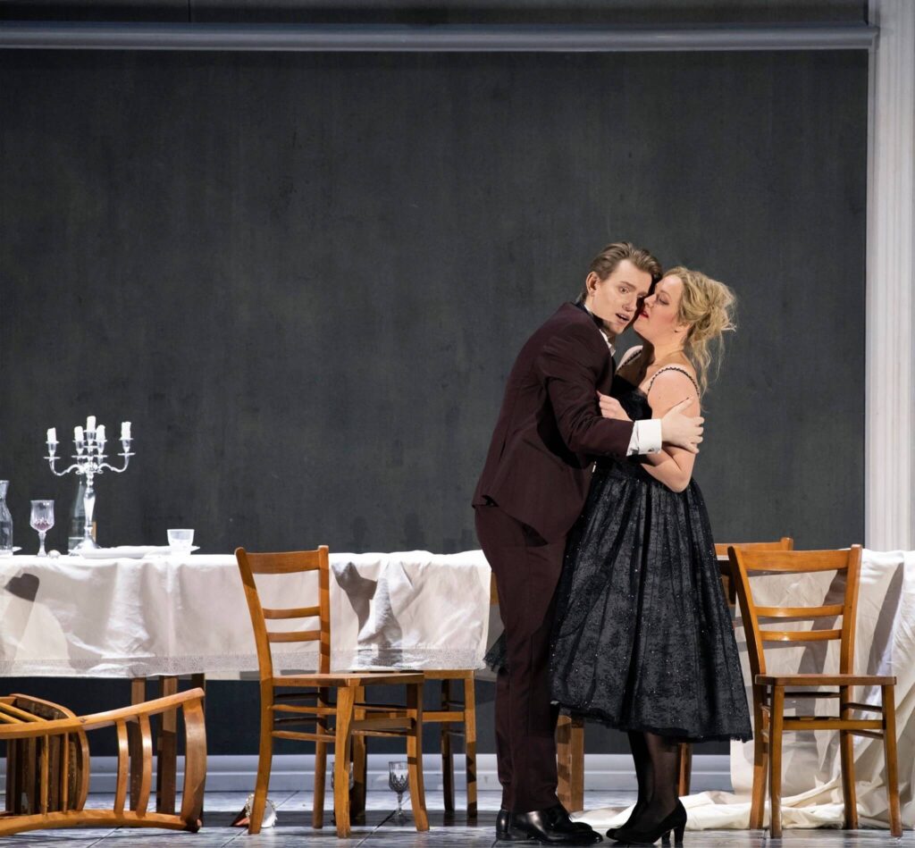 Tone Kummervold in Eugene Onegin at the Norwegian Opera & Ballet