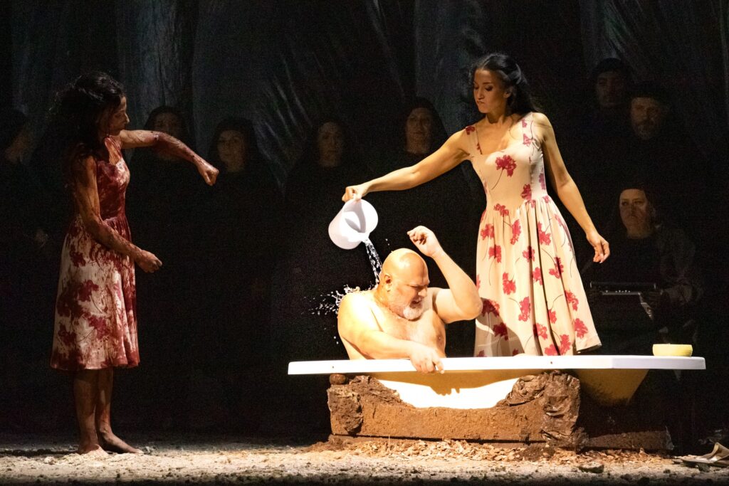 Petar Naydenov as Vecchio zingaro in 'Aleko' at Teatro Massimo Palermo (Nov. 2025)