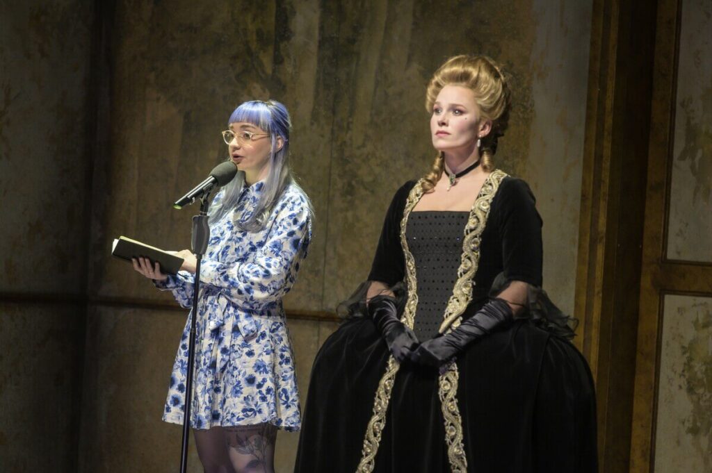 Lisa Wittig in L'amant anonyme at Aalto Theater Essen