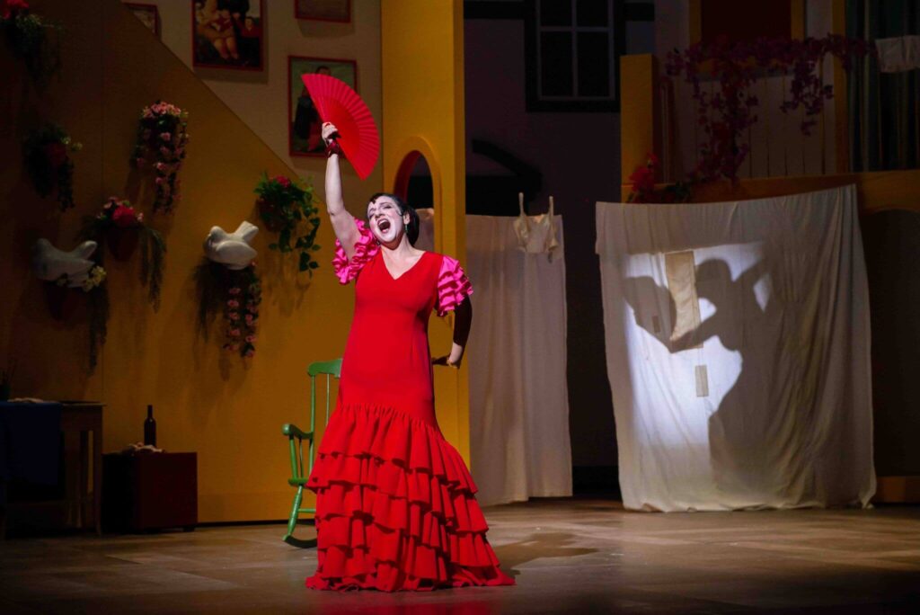 Rosa Bove as Rosina in Il barbiere di Siviglia at Ente Concerti de Carolis - Teatro di tradizione Sassari - 2023