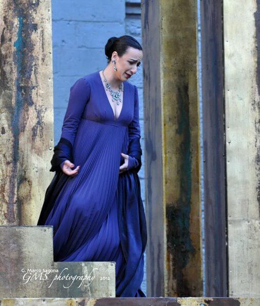 Rosa Bove as Semira in 'Artaserse' (2012)