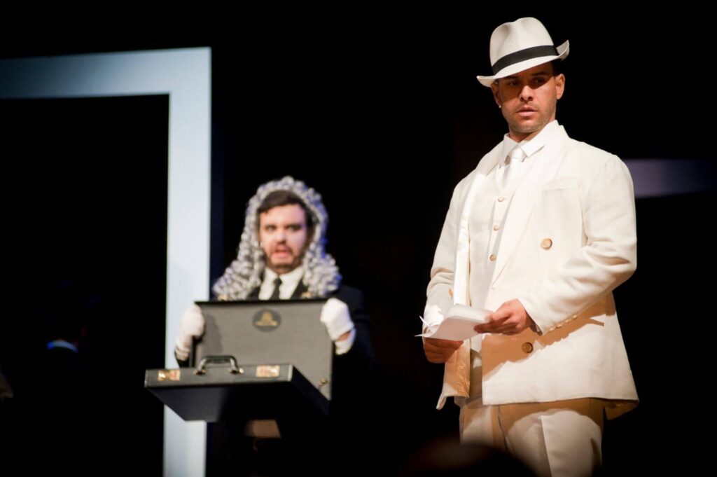 Carlos Cardoso as Riccardo in Un ballo in maschera
