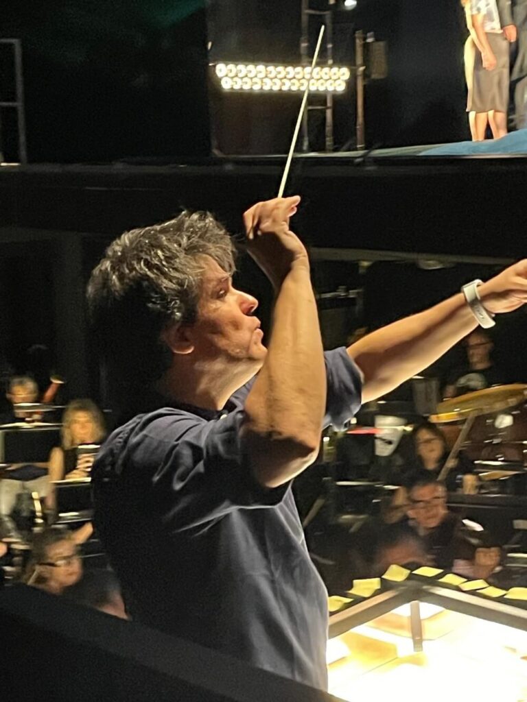 Sergio Alapont conducting Nabucco at Maestranza Sevilla