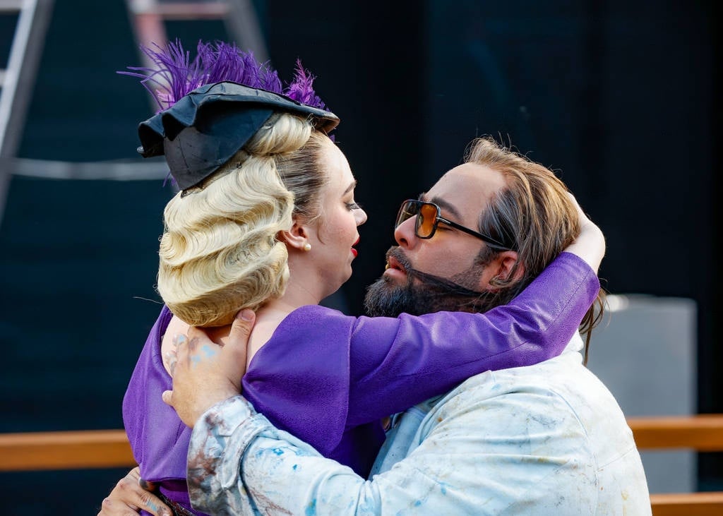 Jorge Puerta as Cavaradossi in 'Tosca' in St. Gallen