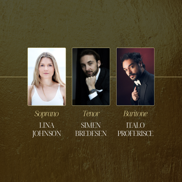Lina Johnson, Simen Bredesen and Italo Proferisce