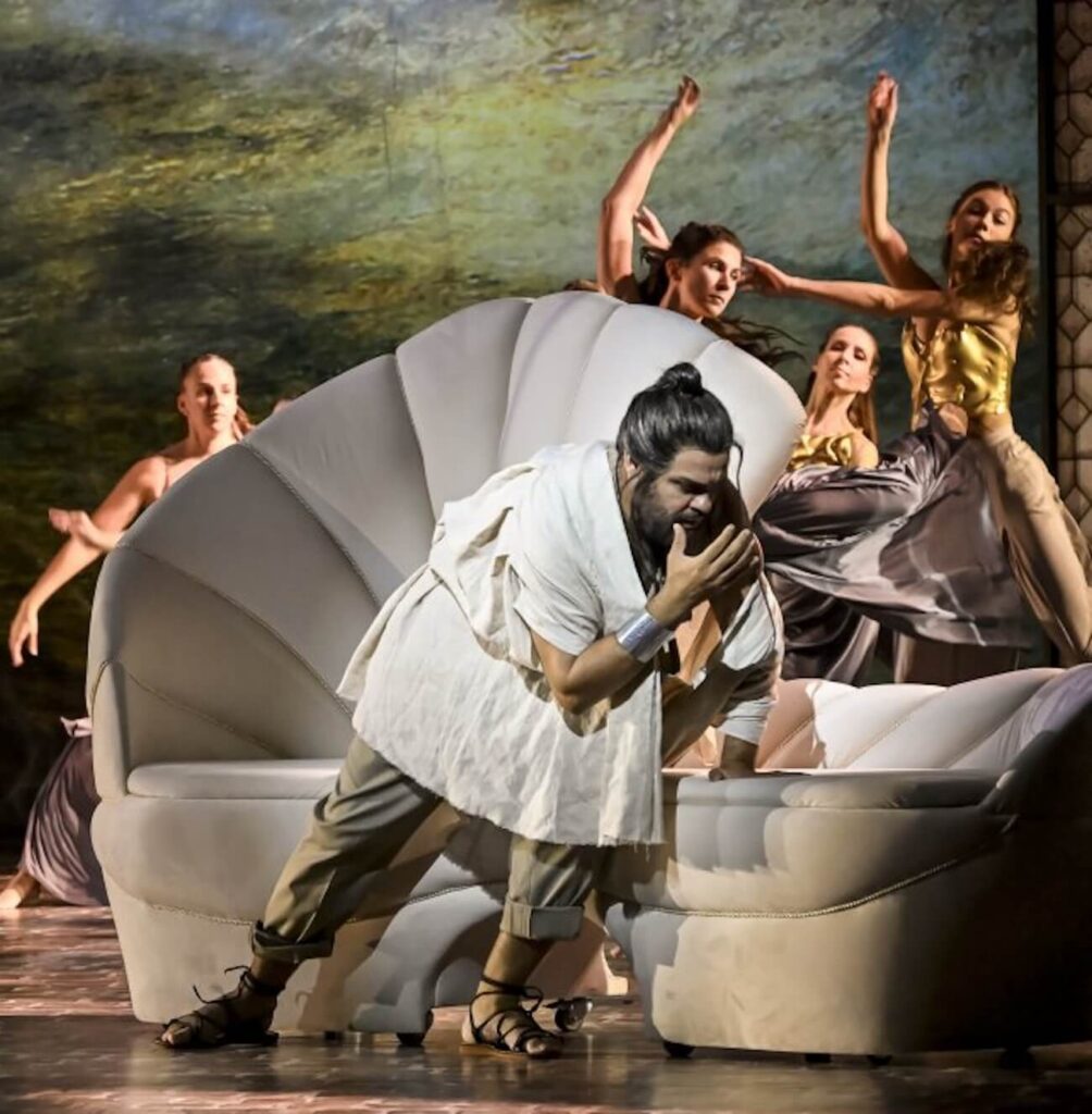 Max Jota as Samson in 'Samson et Delila' at the Slovak National Theatre (2025)
